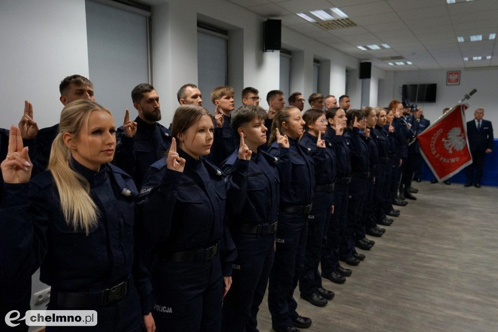 Pierwsze w 2026 roku ślubowanie policjantów