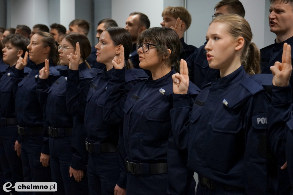 Pierwsze w 2026 roku ślubowanie policjantów
