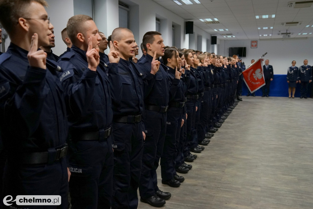 Pierwsze w 2026 roku ślubowanie policjantów
