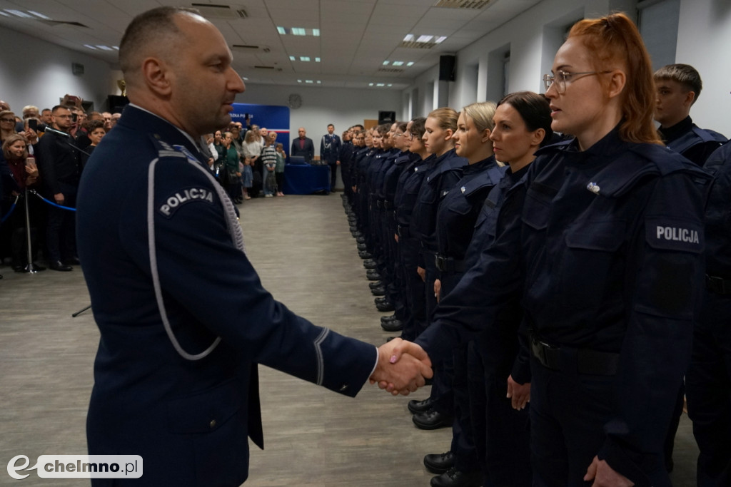 Pierwsze w 2026 roku ślubowanie policjantów