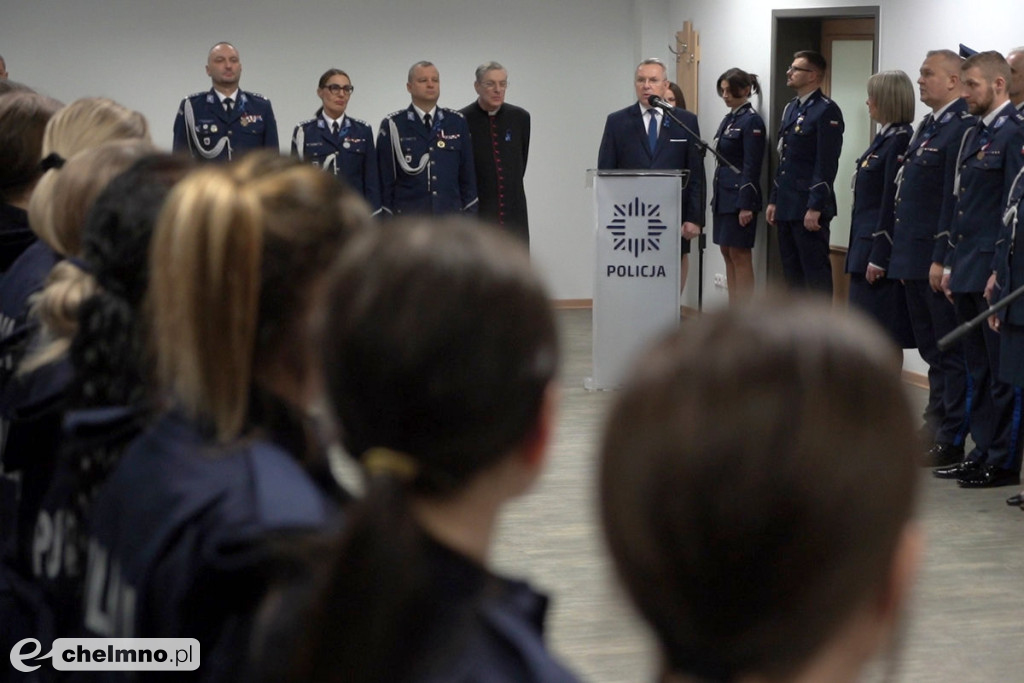 Pierwsze w 2026 roku ślubowanie policjantów