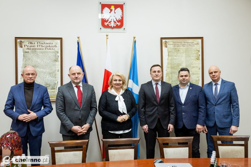 Marszałek województwa i przewodnicząca sejmiku odwiedzili Nakło