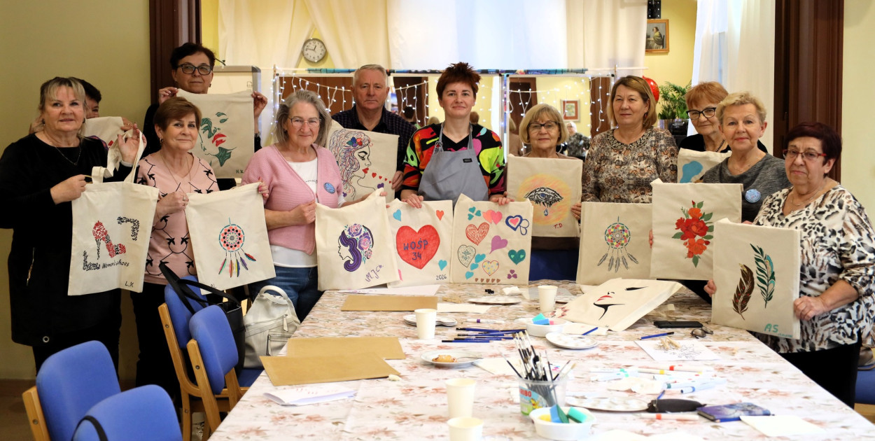 Tak było na warsztatach malarskich w Unisławiu