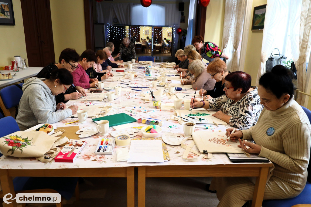 Tak było na warsztatach malarskich w Unisławiu