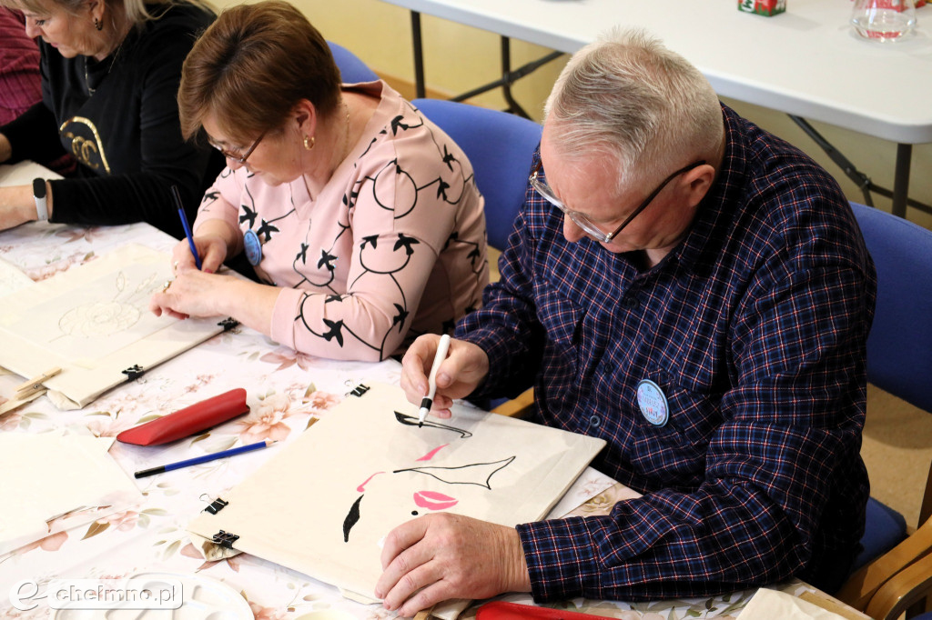 Tak było na warsztatach malarskich w Unisławiu