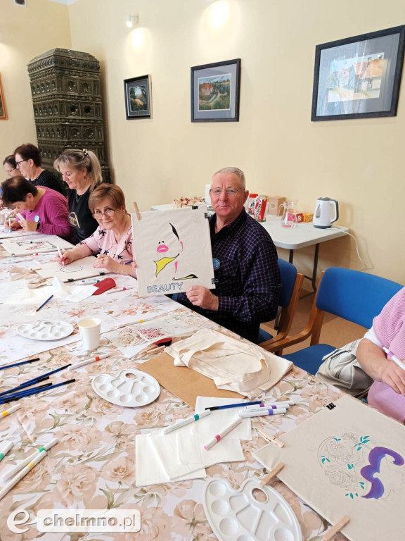 Tak było na warsztatach malarskich w Unisławiu