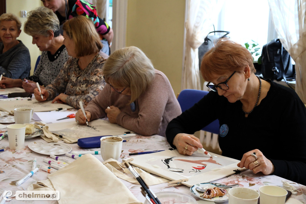 Tak było na warsztatach malarskich w Unisławiu