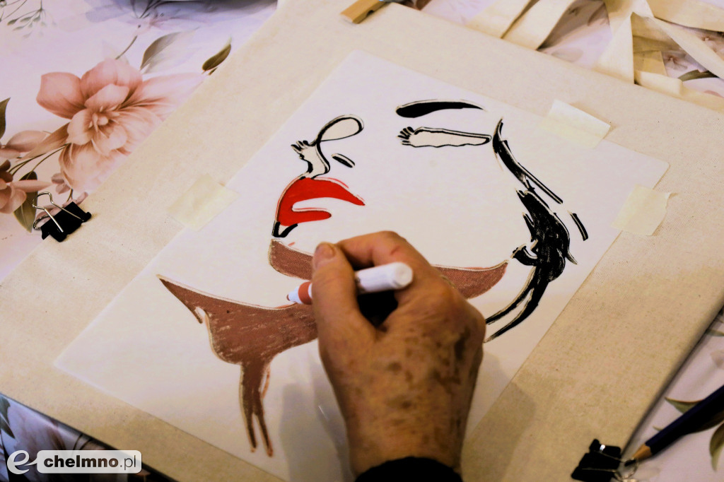 Tak było na warsztatach malarskich w Unisławiu