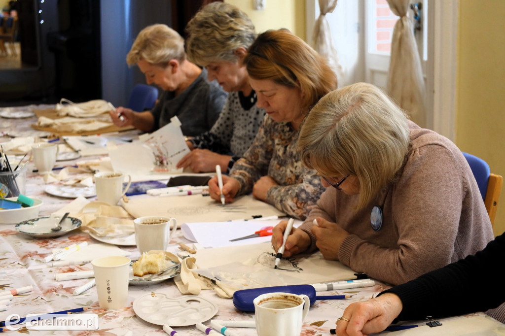 Tak było na warsztatach malarskich w Unisławiu