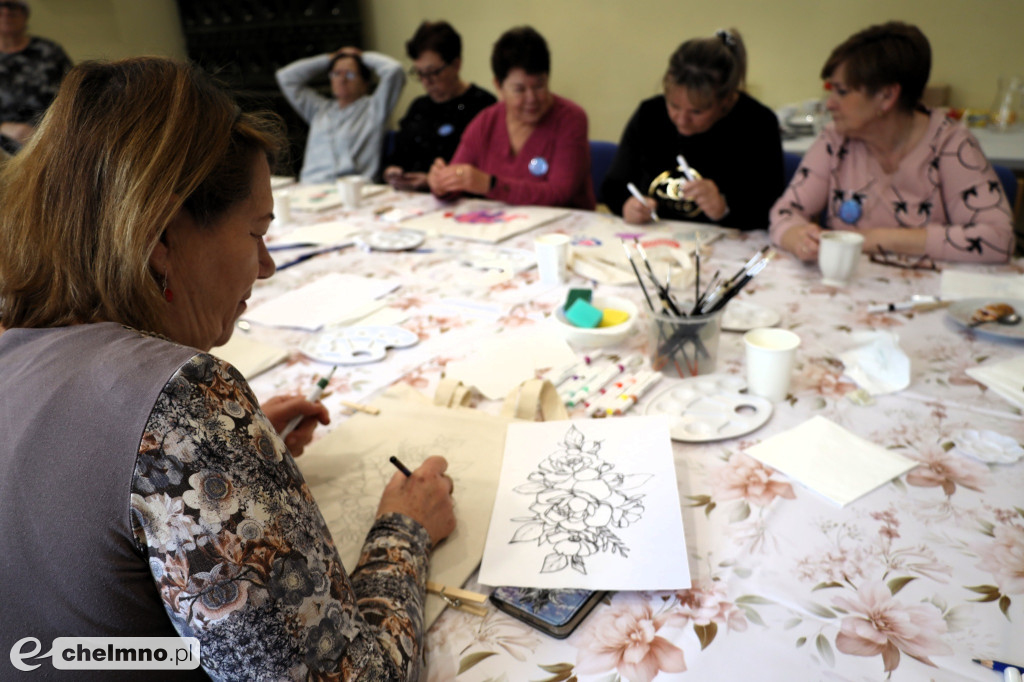 Tak było na warsztatach malarskich w Unisławiu