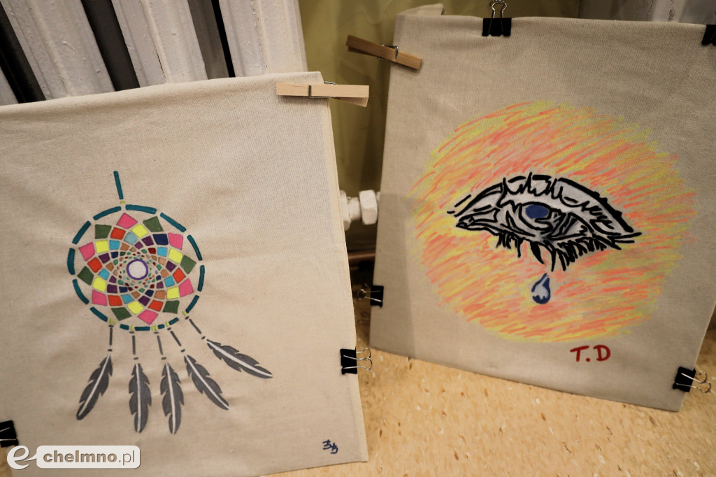 Tak było na warsztatach malarskich w Unisławiu