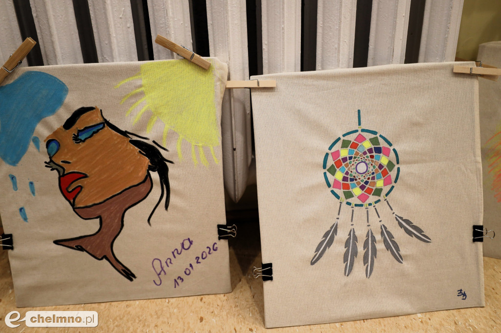 Tak było na warsztatach malarskich w Unisławiu