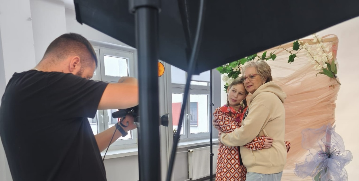 Ciekawa sesja w ramach projektu artystycznego