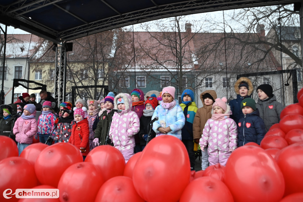 Bursztynowe złote i srebrne serduszka WOŚP wylicytowane