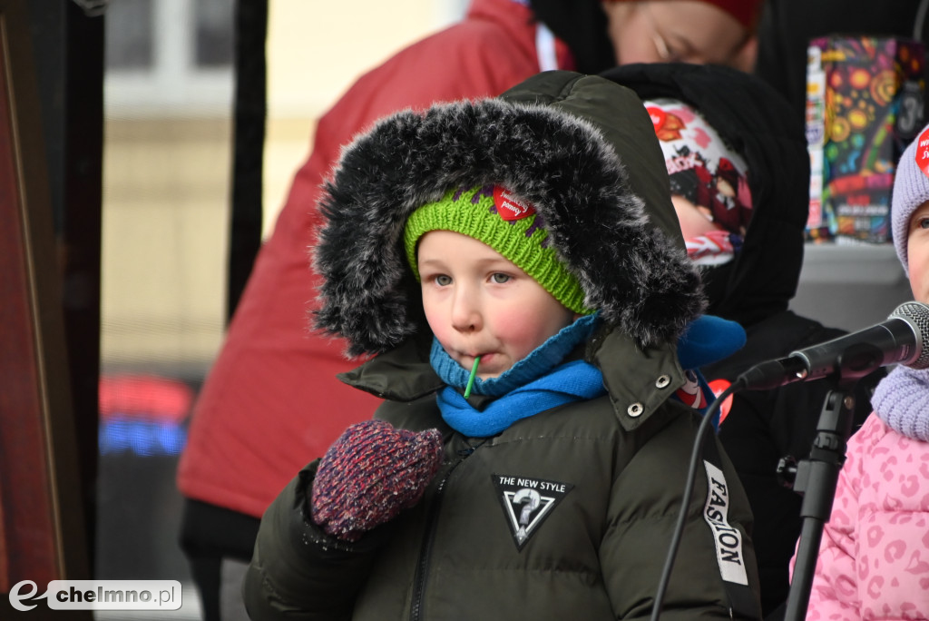 Bursztynowe złote i srebrne serduszka WOŚP wylicytowane