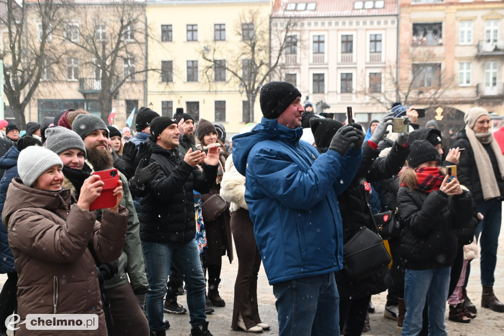 Bursztynowe złote i srebrne serduszka WOŚP wylicytowane