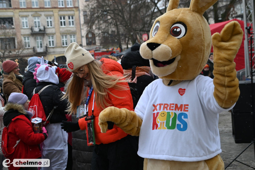 Bursztynowe złote i srebrne serduszka WOŚP wylicytowane