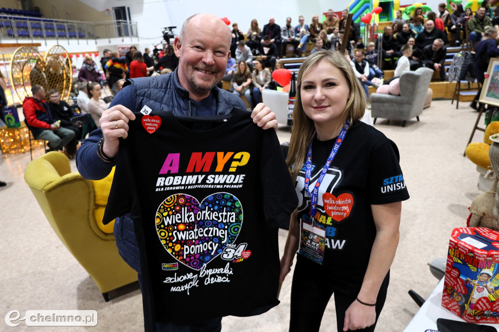 34. Finał WOŚP w Unisławiu zakończył się sukcesem!