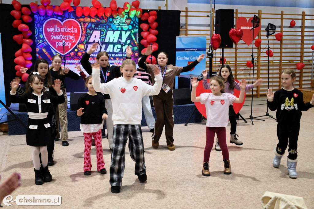 34. Finał WOŚP w Unisławiu zakończył się sukcesem!