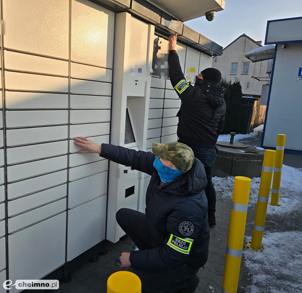 Nielegalne przesyłki z narkotykami trafiały do paczkomatów