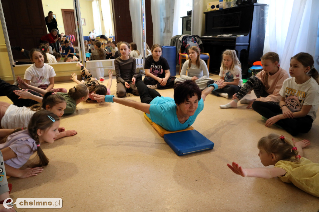 Drugi dzień ferii pełen ruchu, kreatywności