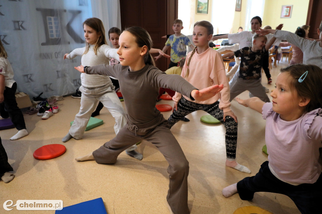 Drugi dzień ferii pełen ruchu, kreatywności