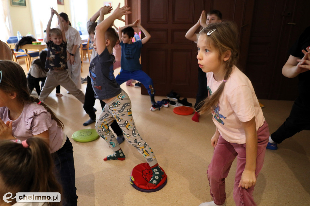 Drugi dzień ferii pełen ruchu, kreatywności