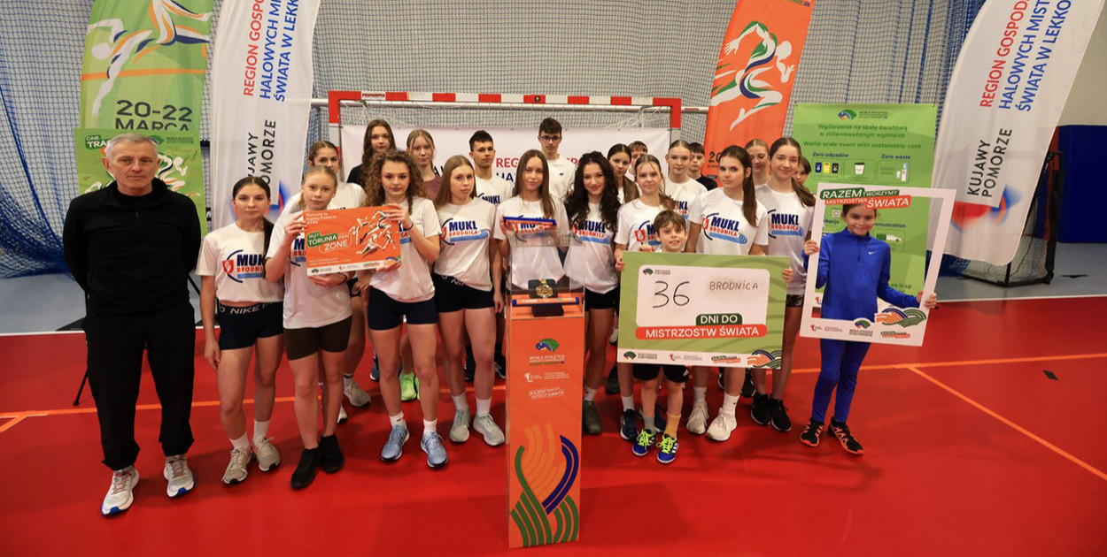 HMŚ Kujawy Pomorze 26: Brodnica lekką atletyką stoi
