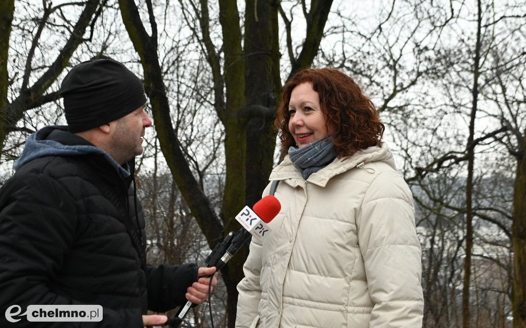 Odsłonięcie pomnika zakochanych Krystyny i Kaspra