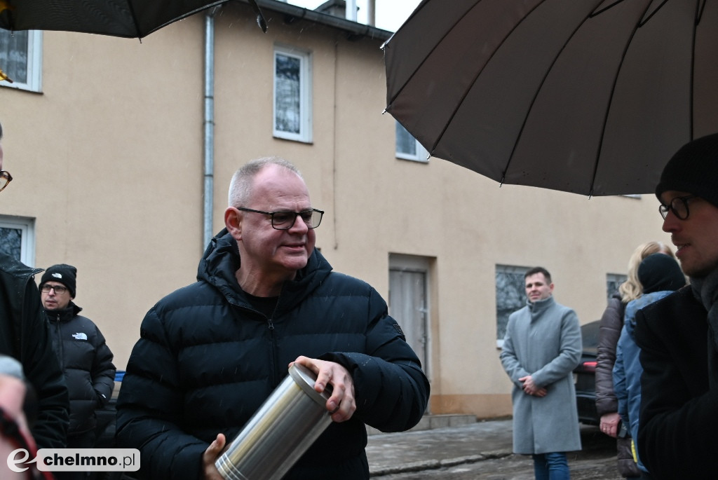 Odsłonięcie pomnika zakochanych Krystyny i Kaspra