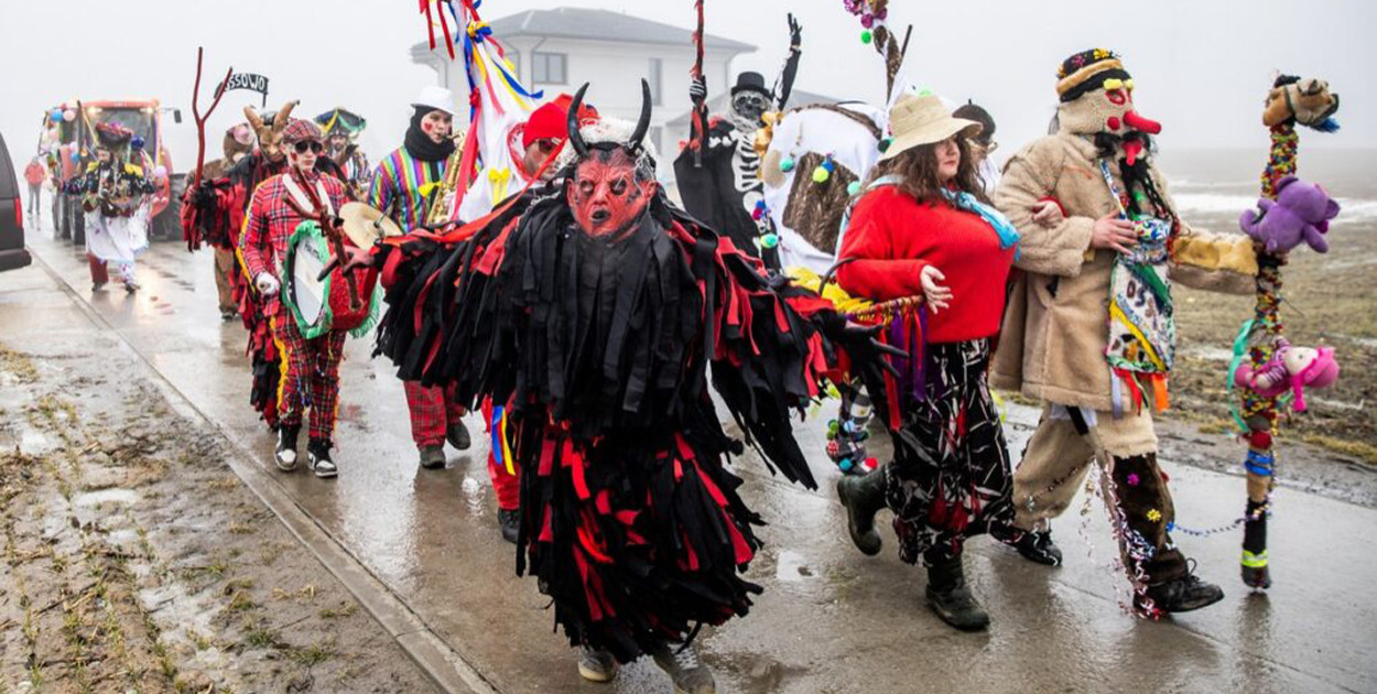 Na Kujawach kozy rządzą aż do Popielca (fotoreportaż)