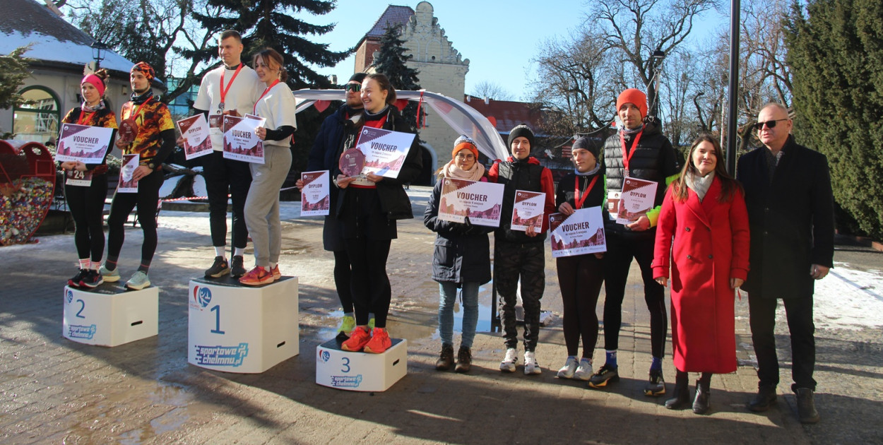 Martyna Malcan i Daniel Waszowski najlepsi w Biegu Zakochanych