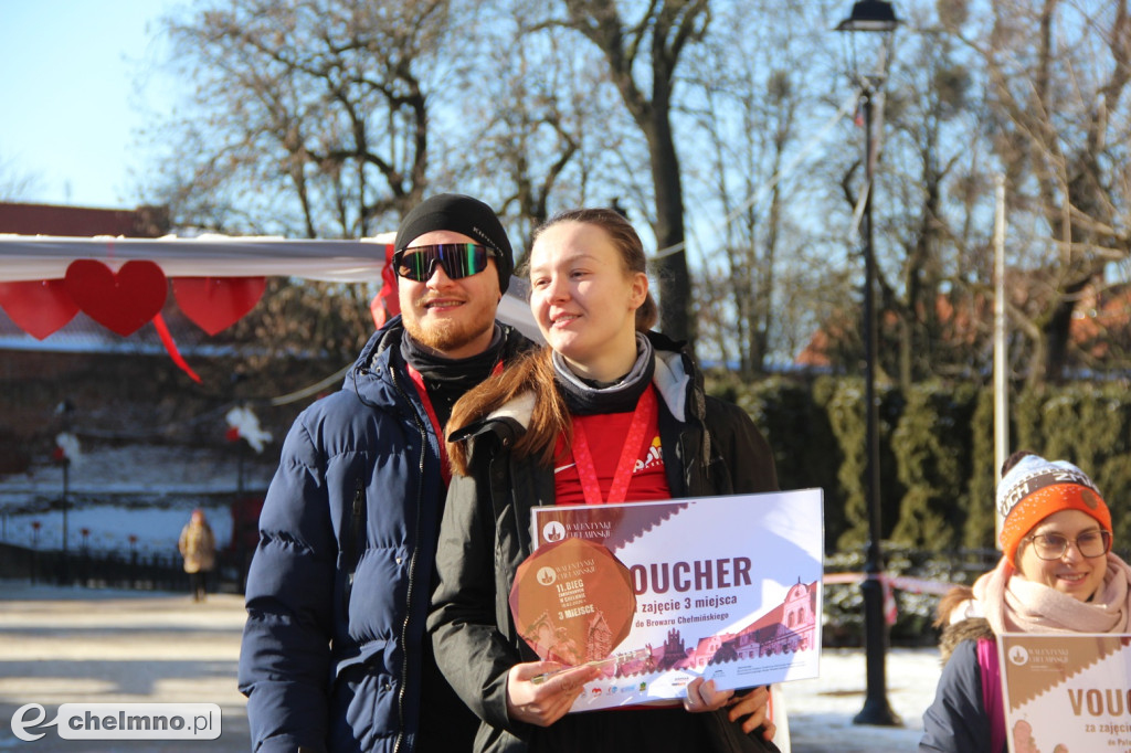 Martyna Malcan i Daniel Waszowski najlepsi w Biegu Zakochanych