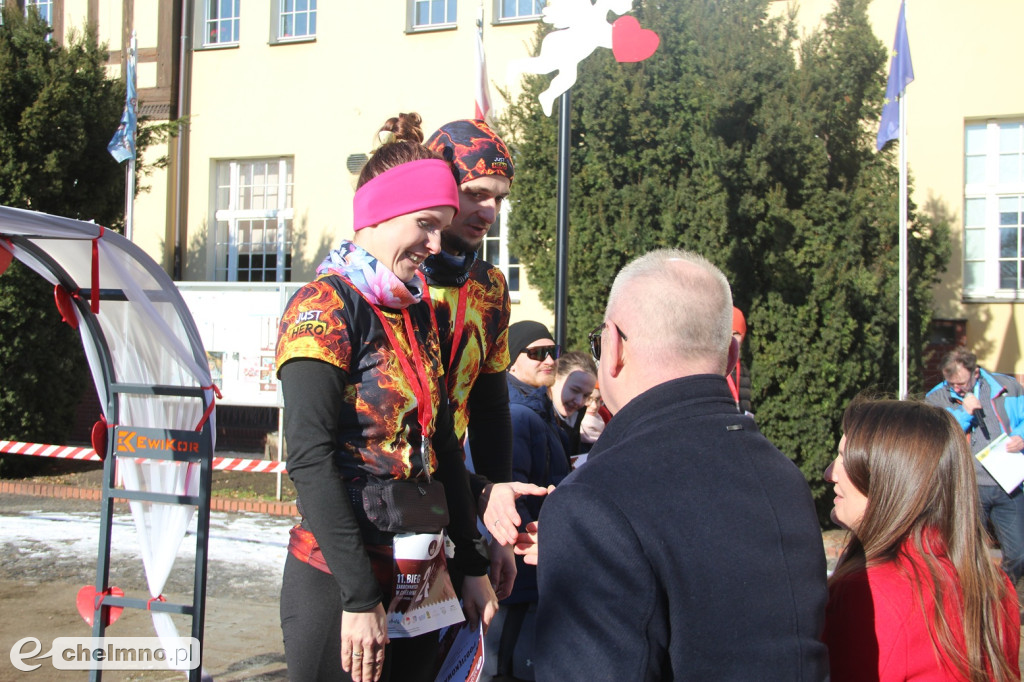 Martyna Malcan i Daniel Waszowski najlepsi w Biegu Zakochanych