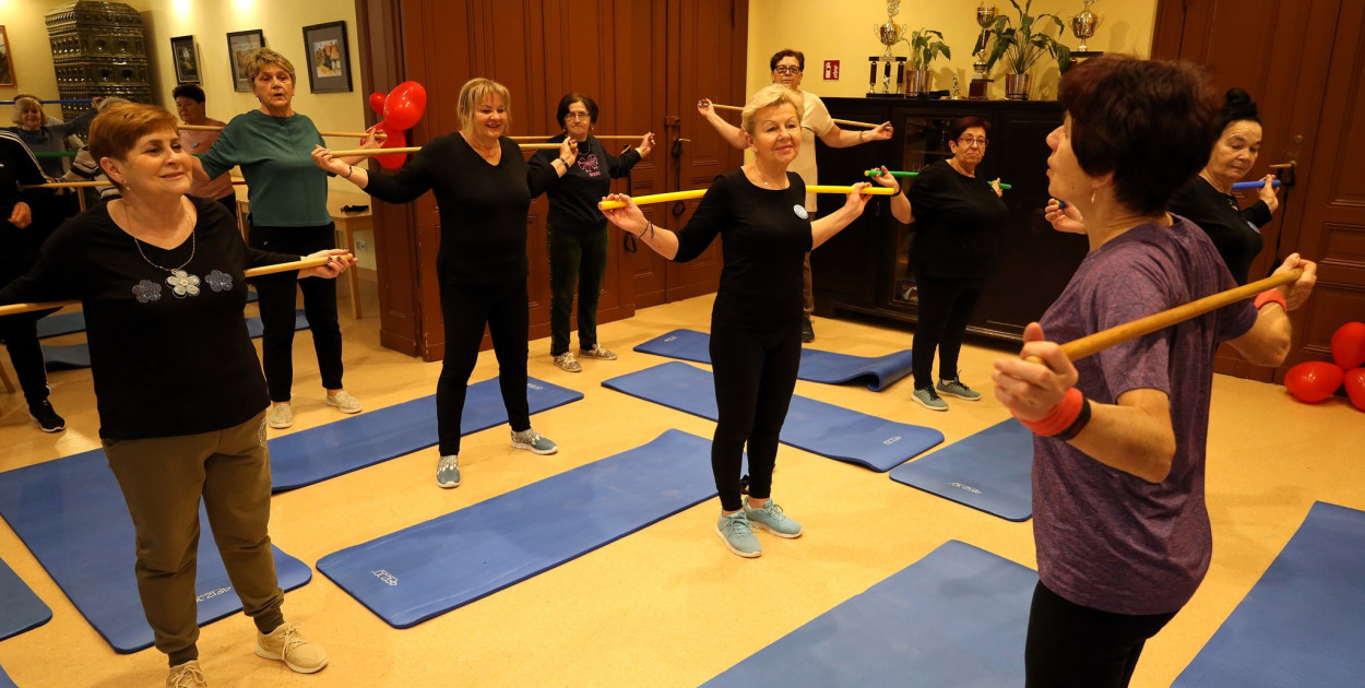 Kolejna dawka endorfin w Klubie Seniora