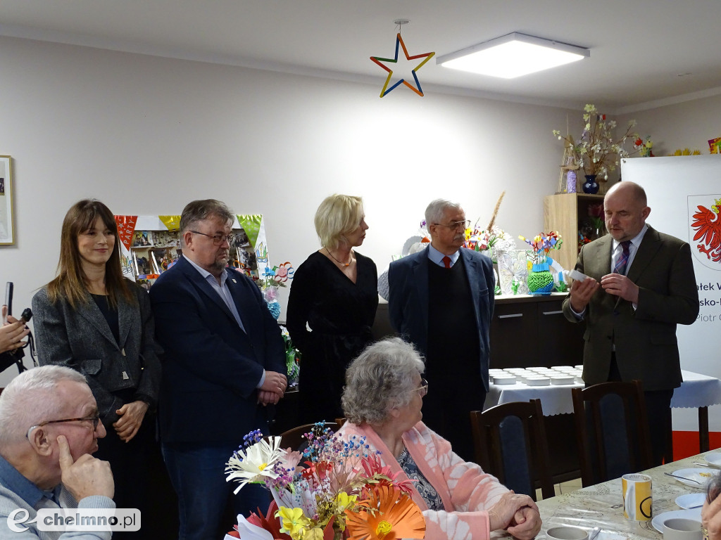 Czujki czadu dla seniorów z Domu Pomocy w Chełmnie