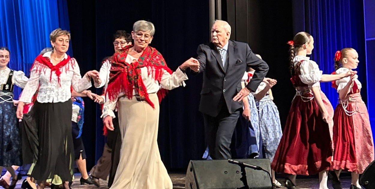Tańczyli poloneza podczas Jubileuszu LGD Chełmno