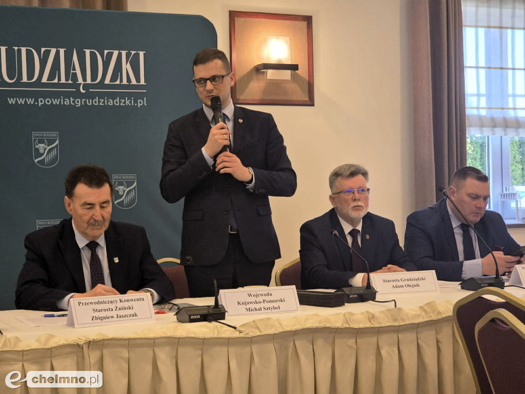 Starosta Chełmiński na Konwencie Powiatów Województwa