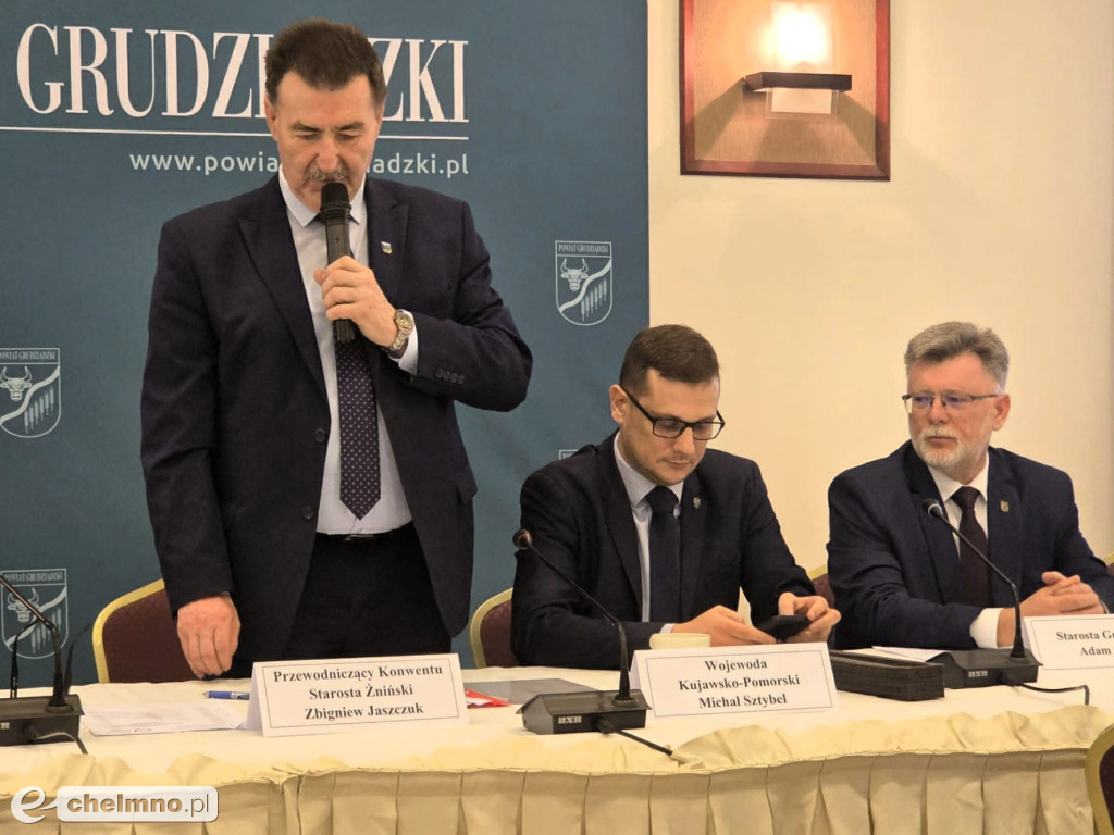 Starosta Chełmiński na Konwencie Powiatów Województwa