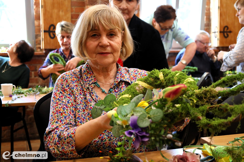 Zajęcia w Klubie Seniora obfitowały w kreatywność