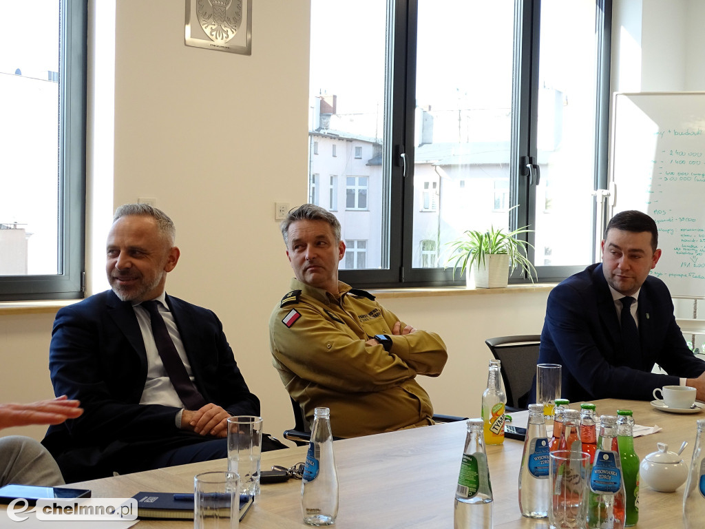 Rozmawialiśmy o środkach na bezpieczeństwo