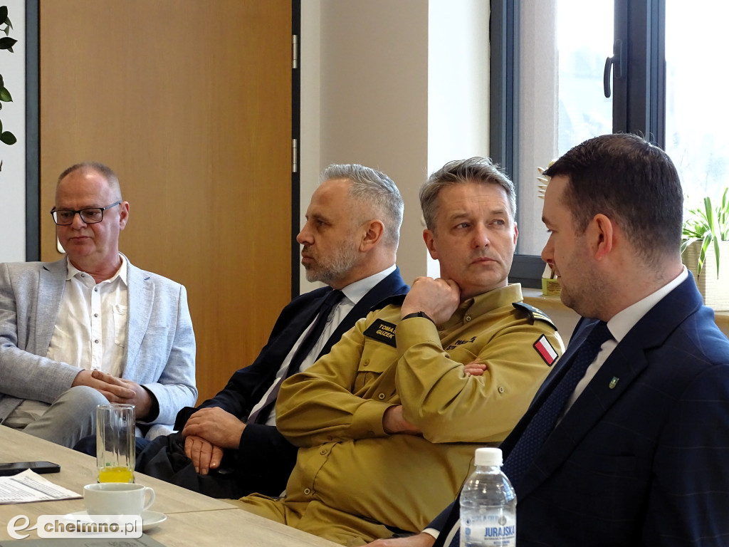 Rozmawialiśmy o środkach na bezpieczeństwo