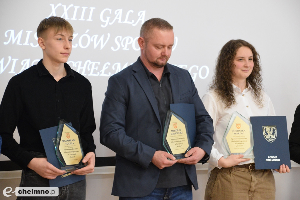 Za nami 23. Gala Mistrzów Sportu Powiatu Chełmińskiego