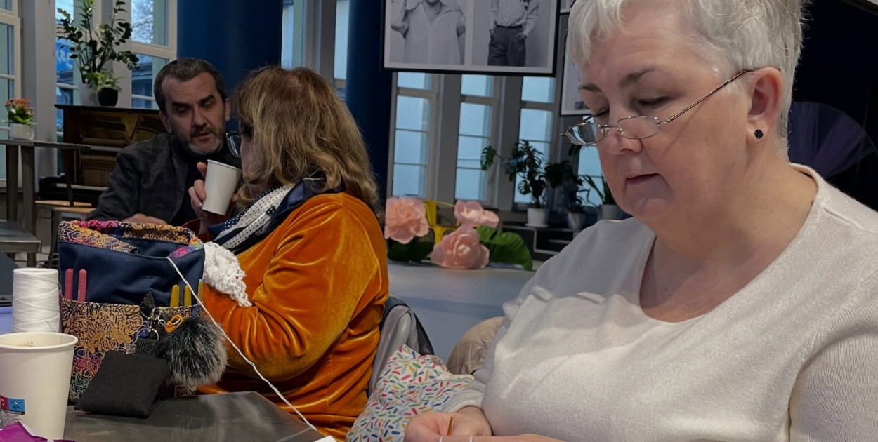 Dziewiarki spotkały się w Rondzie