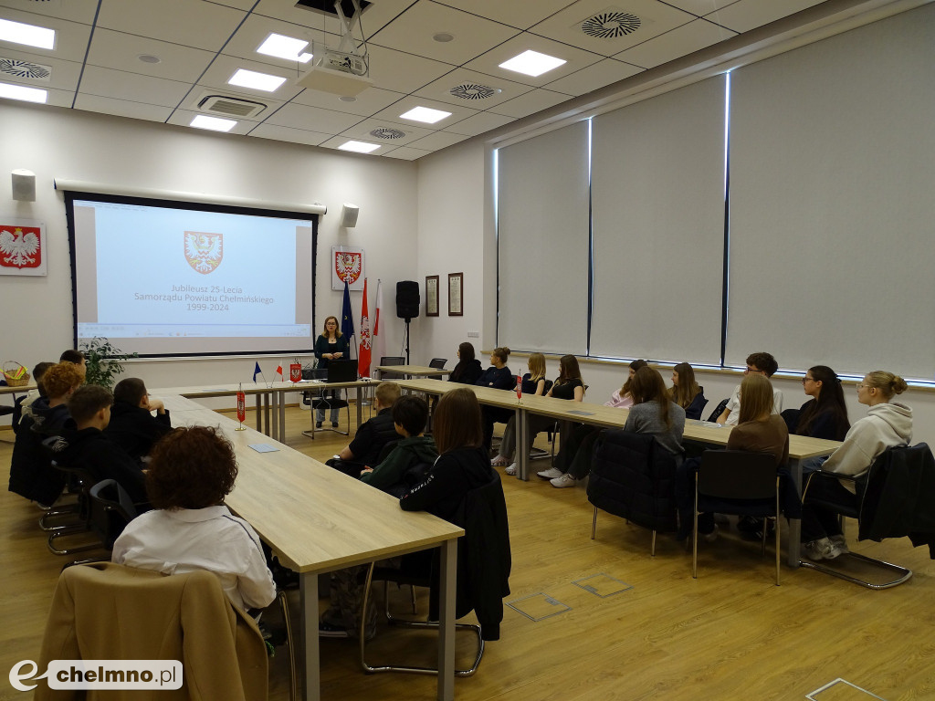 Na lekcji w Starostwie gościliśmy kolejną grupę