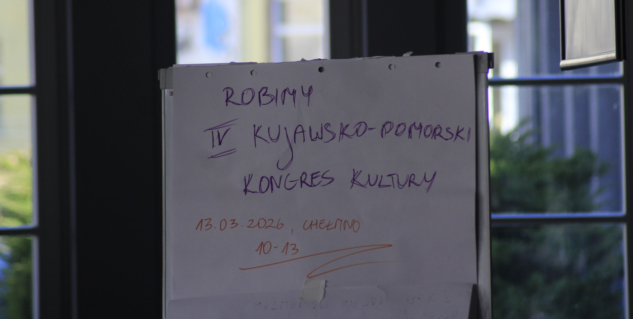 Przygotowania do Kujawsko-Pomorskiego Kongresu Kultury