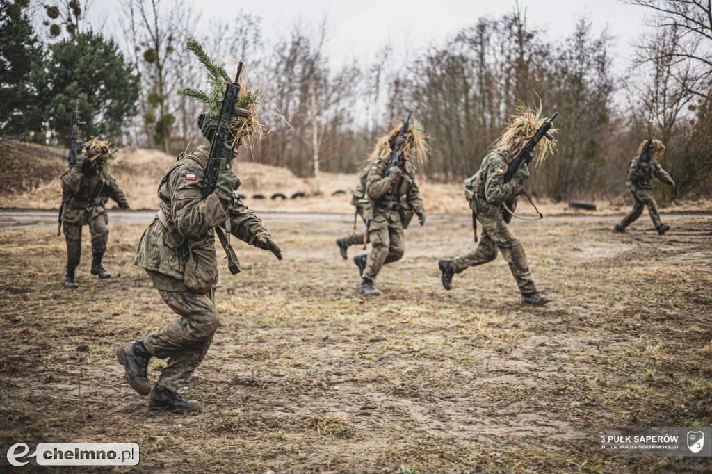 Intensywne szkolenia w 3. Pułku Saperów