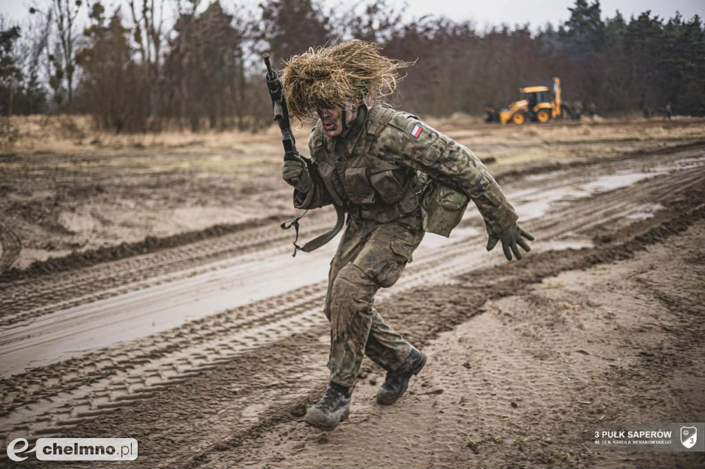 Intensywne szkolenia w 3. Pułku Saperów