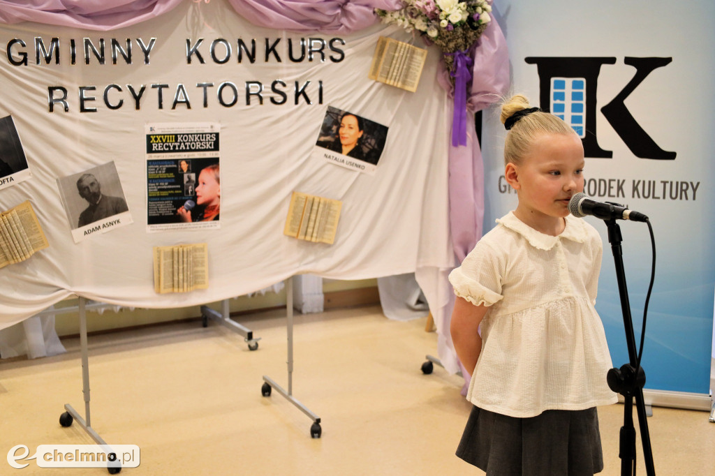 Zmierzyli się w recytacji wierszy