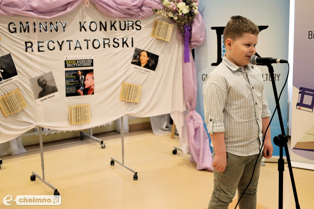 Zmierzyli się w recytacji wierszy